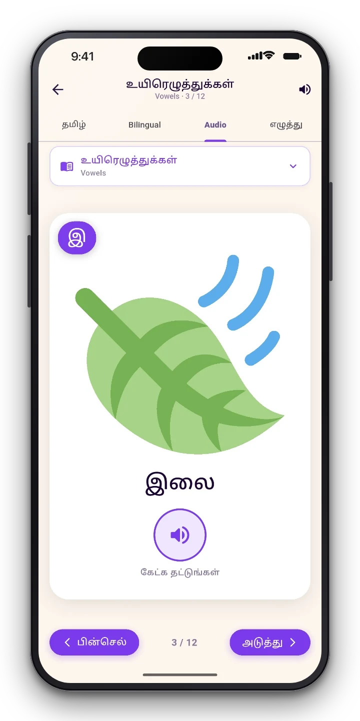 See it. Hear it. Remember it. — Illustrated word cards with native audio